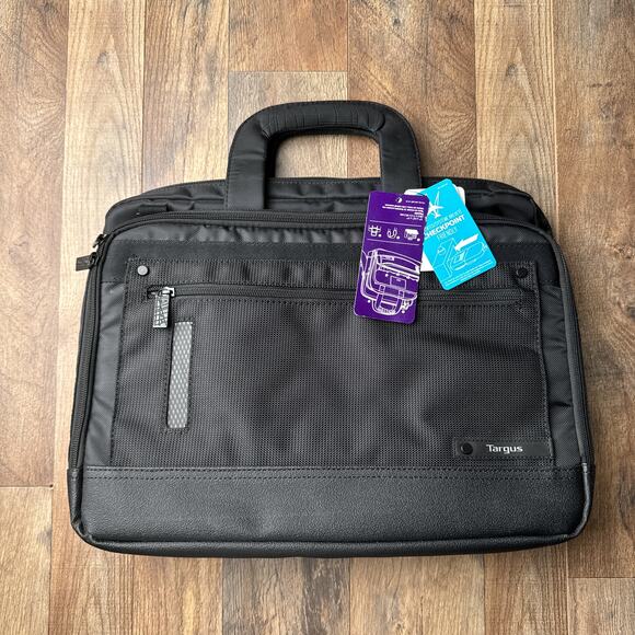 Targus Travel Laptop Bag Checkpoint Computer Briefcase Unisex's Size 15.6" NWT - Picture 1 of 16